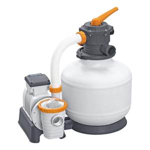 <span class=keywords><strong>Pompe</strong></span> de filtration à <span class=keywords><strong>sable</strong></span> à haut débit pour piscines 11355L/h Modèle 58486 7 - Product Image 1