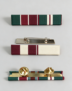 Custom Ribbon <b>Badge</b> | Medal Ribbon Bar with <b>Pin</b> <b>Backing</b> | Award Ribbon for Souvenir & Uniform Decoration - Product Image 5