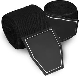 Bandages de boxe en coton personnalisés, extensibles, respirants, avec fermeture à sangle pour l'entraînement - Product Image 4