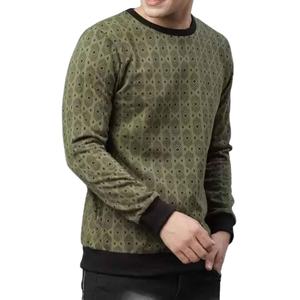 Sweat-shirt surdimensionné en molleton de coton classique pour hommes pull-over élégant décontracté mode streetwear chaud léger sweat-shirt tendance - Product Image 4