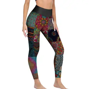 Featuring a high waistband yoga leggings offer superior support and stability allowing you to focus on your poses