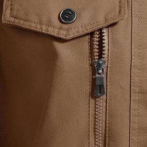 Nuevas chaquetas Vintage de talla grande personalizadas para hombre al por mayor 2025 chaqueta Vintage de último diseño - Product Image 3