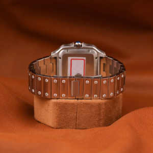 นาฬิกาข้อมือเพชรโมอิสสีเขียวสไตล์ฮิปฮอปโมอิสซาไนท์แบบดั้งเดิมหรูหราคุณภาพระดับพรีเมี่ยมมีขอบเท่านั้น - Product Image 3