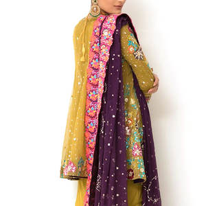 Robes de soirée décontractées pour femmes de qualité supérieure/pakistanaise fabriquée 2025 nouveauté vêtements de fête à vendre - Product Image 4