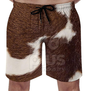 กางเกงขาสั้นหนังวัวแท้ ดีไซน์ล่าสุด ทนทาน แฟชั่น เรียบง่าย สบายๆ เป็นมิตรกับสิ่งแวดล้อม ระบายอากาศได้ดี แห้งเร็ว - Product Image 5