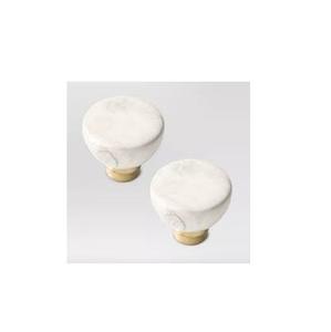 Boutons et poignées d'armoire en pierre de marbre naturel 100% pour boutons en marbre de haut niveau et produits les plus vendus - Product Image 3