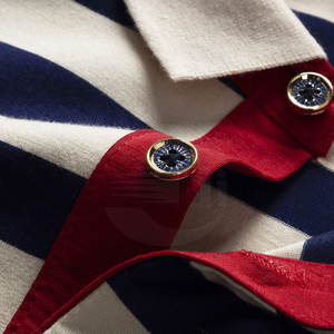 Camisetas polo con estilo para hombre Logotipo personalizado Impreso Transpirable Patrón sólido Polos para hombre - Product Image 4