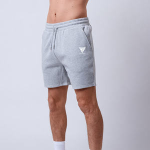Nouveauté Shorts de survêtement en molleton épais uni pour hommes et vêtements d'entraînement respirants Shorts à séchage rapide - Product Image 2