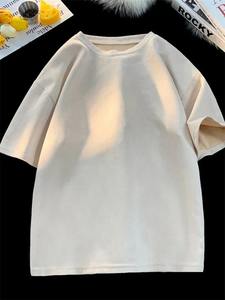 T-shirt à manches courtes anti-rides pour hommes et femmes à la mode Hip Hop Streetwear respirant 100% coton durable coupe ample pour - Product Image 5