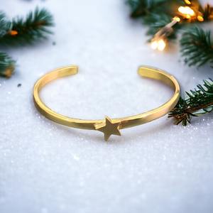 Bracelets de manchette en métal en laiton de couleur or pour femmes de concepteur nouveaux bracelets de bijoux de mode - Product Image 5