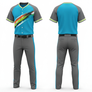 Uniforme de Béisbol Profesional para Equipo, Transpirable, con Malla, Impresión por Sublimación, Secado Rápido, Alto Rendimiento - Product Image 3