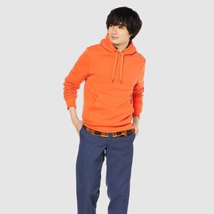 Sudadera con capucha gruesa y pesada con cremallera, hombros caídos, para hombre, térmica de invierno, con logo personalizado, forro polar, ajuste regular - Product Image 2