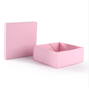 Caja de regalo de cartón plegable de lujo personalizada con revestimiento UV en relieve de laminación mate impreso para presentar regalos impresos personalizados - Product Image 4