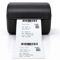 Étiquettes d'expédition thermiques 4x6 pouces pour l'impression de codes-barres et d'adresses de colis d'entrepôt, rouleaux d'autocollants de livraison durables