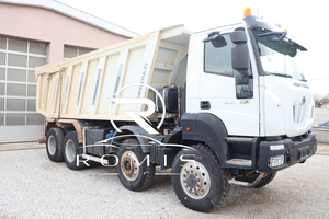 Camion benne lourd d'occasion Astra HD9 8X6 Diesel Capacité 31-40T 351-450HP EURO 5 Moteur Weichai Transmission manuelle 6 vitesses - Product Image 5