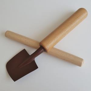 Elegante Tenedor de acero con mango de madera martillado artesanal hecho a mano que ofrece acento decorativo para jardines al aire libre - Product Image 5