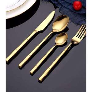 Nouvel ensemble de couverts élégant avec un design antique vintage pour des expériences culinaires haut de gamme - Product Image 1