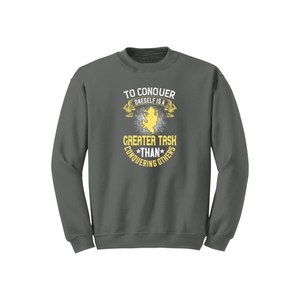 Sweat-shirt en mélange de coton avec des thèmes de bouddha imprimés Style décontracté 12 options de couleur 260-280 Placement de conception personnalisable GSM lourd - Product Image 5