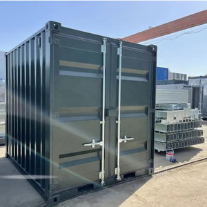 Conteneur de stockage industriel démontable SmartBox – Conception en acier robuste à plat - Product Image 4