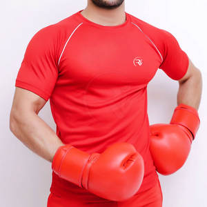 เสื้อยืดสำหรับผู้ชายเสื้อบ็อกซี่พิมพ์โลโก้สำหรับผู้ชายเสื้อยืดบ็อกซี่สีตามสั่ง - Product Image 1