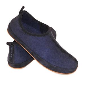 Scarpe in feltro da donna Woolnat in lana Merino blu Navy