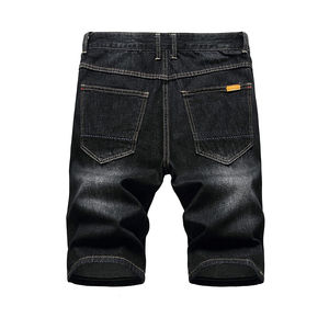 Tendance 2024 hommes haute qualité Denim Shorts tailles hommes taille élastique Denim pas cher prix hommes Denim court nouveauté en gros - Product Image 6
