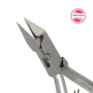 Coupe-ongles plats en acier inoxydable, claquettes pour bouts ouverts, 12 pièces, usage professionnel et robuste - Product Image 2