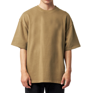 100 coton hommes t-shirts haute qualité mode pas cher vente en gros Logo personnalisé t-shirts vierges simples S Oem Logo uni coton - Product Image 1