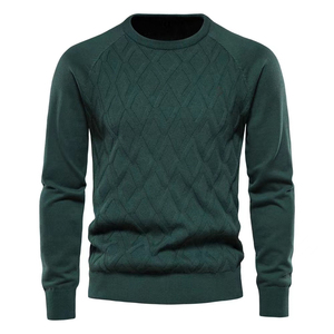 Breathable New Arrival Custom Made OEM Men's 100% Cotton Pullover Thick Winter <b>Sweaters</b> Customized Colors Logo High Quality <b>Plus</b> - Product Image 4
