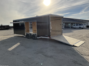 2026 ATC ROM Enclosed <b>Car</b> Hauler <b>Trailer</b> All Aluminum Cargo <b>Trailer</b> Premium Escape Door for sale - Product Image 2
