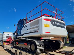 รถขุดไฮโดรมีค HMK 220 LC แบบตีนตะขาบ |   เครื่องขุดไฮดรอลิกที่ทนทาน |   อุปกรณ์ก่อสร้างหนักคุณภาพสูง โคป มอเตอร์ - Product Image 4