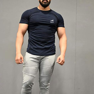 T-shirts de sport de qualité supérieure, très demandés, en coton/polyester, pour hommes, prix de gros. - Product Image 2