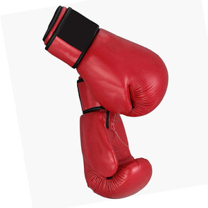 Gants d'entraînement professionnels en cuir personnalisés pour la boxe et le kickboxing Caractéristiques imperméables avec poignet lacé - Product Image 3