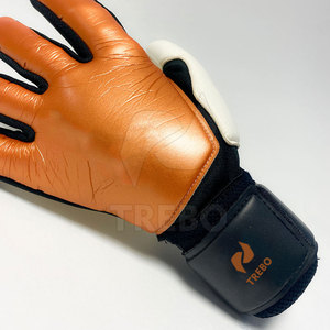 Gants de gardien de but en cuir de haute qualité à bas quantité minimale de commande-Conception antidérapante respirante Service OEM/ODM Meilleure vente - Product Image 6