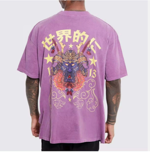 เสื้อยืดผ้าฝ้าย100% ใส่ได้ทั้งชายและหญิงมีโลโก้ตัวเลขของรุ่นใหม่ระบายอากาศได้ดีขนาด240กรัม - Product Image 4