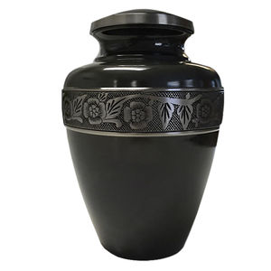 Venta al por mayor Cremación Ataúd Urnas Suministros funerarios OEM Personalizado Artesanía Metal Cenizas Almacenamiento Olla Exportador Nuevo - Product Image 5