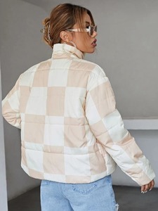 Customized Made Design Women's Puffer <b>Jacket</b> Winter Warm Lightweight Solid Color Women's Bubble <b>Jacket</b> - Product Image 6