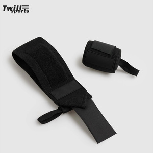 Paire de sangles de musculation antidérapantes en cuir et coton pour fitness, musculation, dynamophilie, logo personnalisable - Product Image 6