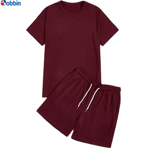 Nouveauté : Ensemble short et t-shirt unisexe en coton 100% respirant, décontracté et de haute qualité pour l'été - Product Image 1