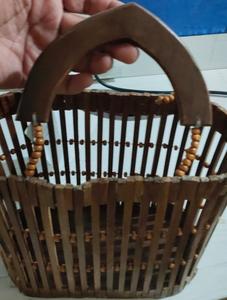 Sacs à main en coton pour dames avec imprimé minimaliste et compartiments fonctionnels à fermeture éclair pour les courses quotidiennes et le travail - Product Image 2