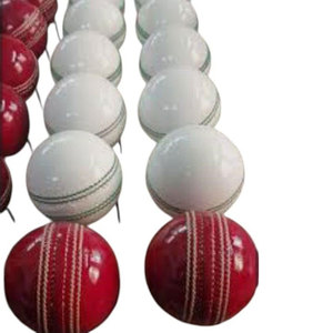 Cosido a mano 156G Cricket International Hard Ball Cricket Bolas de cuero Logotipo personalizado Cricket Venta al por mayor Cosido a mano Match Ball - Product Image 4