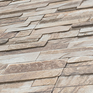 Made Germany Stone Beige Brown Non Woven Vinyl Modern Wallpaper Rolls 10.05x0.53m Highly Wash-Resistant for Living Room Hotel - Product Image 6