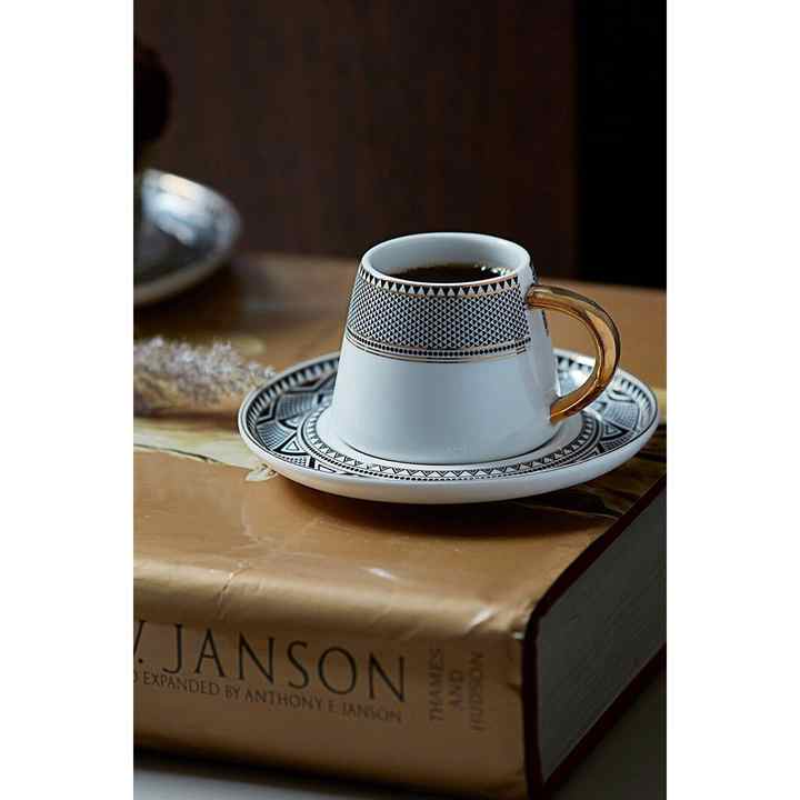 Globe Set of 6 Coffee Cups 80 ml