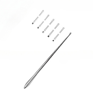 Sonde de feuille de myrte d'acier inoxydable de bonne qualité supérieure 16cm sondes réutilisables durables Instruments chirurgicaux dentaires - Product Image 6