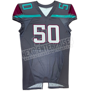 Maillot de football américain à bas prix du Pakistan Maillot de football américain confortable pour unisexe - Product Image 2