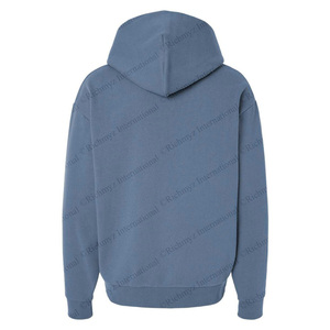 Sudaderas con Capucha Personalizadas para Hombre, Invierno 2025, 100% Algodón, Felpa, Diseño Sólido, Gruesas - Product Image 3