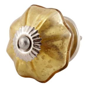 Bulk Handmade Top Quality Mercury <b>Glass</b> Drawer Antique Golden <b>Knobs</b> Dresser Cabinet Pulls Kitchen Cupboard <b>Door</b> Handles MGK-34 - Product Image 1