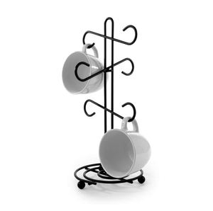 Mug stand coffee mug holder luxury modern design for home kitchenware hotel <b>tabletop</b> kitchen counter made in india wholesale - Product Image 3