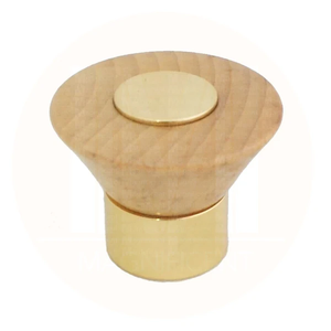 Boutons en bois poignée de meuble conception et Logo sur mesure boutons de tiroir en bois vente personnalisée - Product Image 3