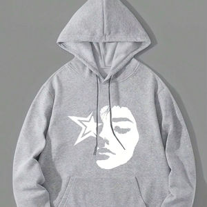 Sudadera con Capucha de Forro Polar para Hombre, 100% Algodón, Personalizada al por Mayor, Estilo Oversize, con Cordón Ajustable, para Invierno 2025 - Product Image 1